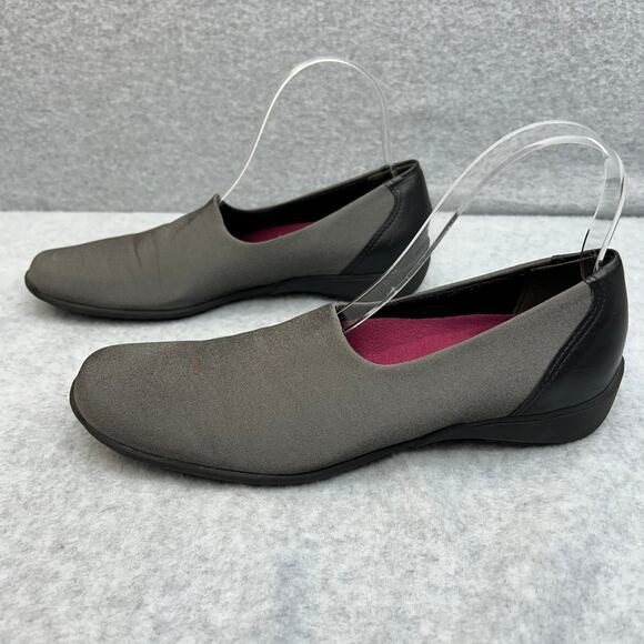 Munro Slip On Proper Size Perfect Fit Women’s Gray Size 9 Narrow - Picture 1 of 15